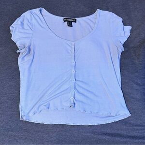 Essentials cropped tee